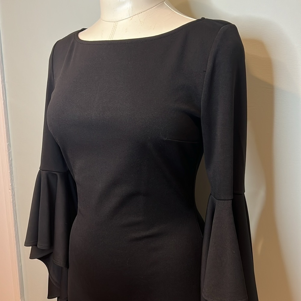 Women’s Black Bodycon Dress - Picture 6 of 9